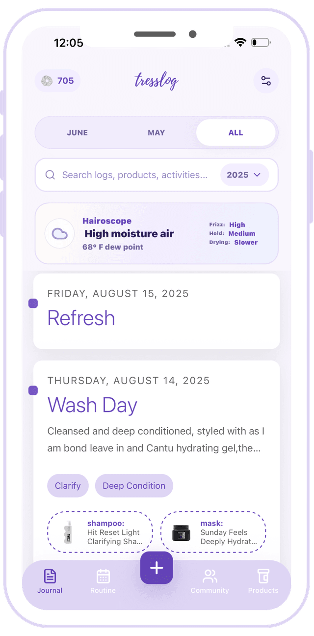 Journal screenshot