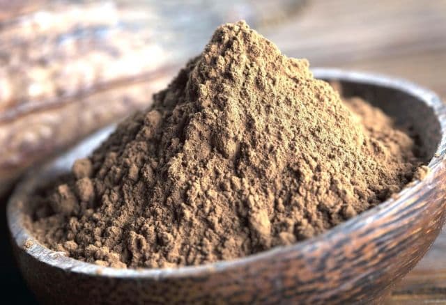 Chebe powder for hair care.